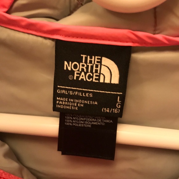 NWOT North Face Girls Thermoball Jacket Hooded L - Picture 4 of 4